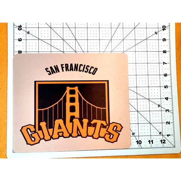 GIANTS BASEBALL HIGH QUALITY MOUSE PAD MAT FOR SCHOOL AND OFFICE - Picture 2 of 4